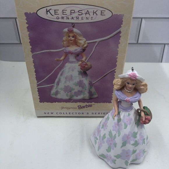 Hallmark Keepsake Ornament 1995 Springtime Barbie #1 - Picture 1 of 6